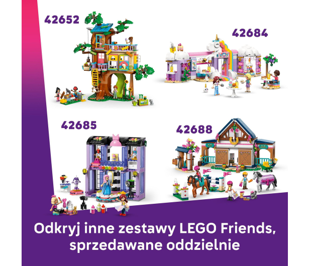 LEGO FRIENDS 42689 Domek klubu przyjaciół z Heartlake - 1473468 - zdjęcie 4